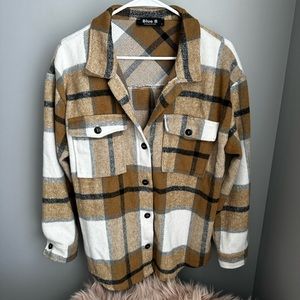 Women’s Oversized Shacket - Size Large